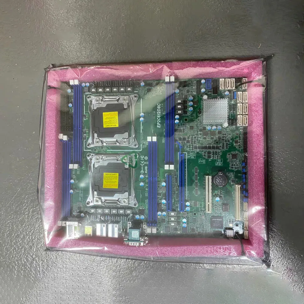 Placa base del servidor EP2C612D8C Placa base dual X99 ATX - imagen 5