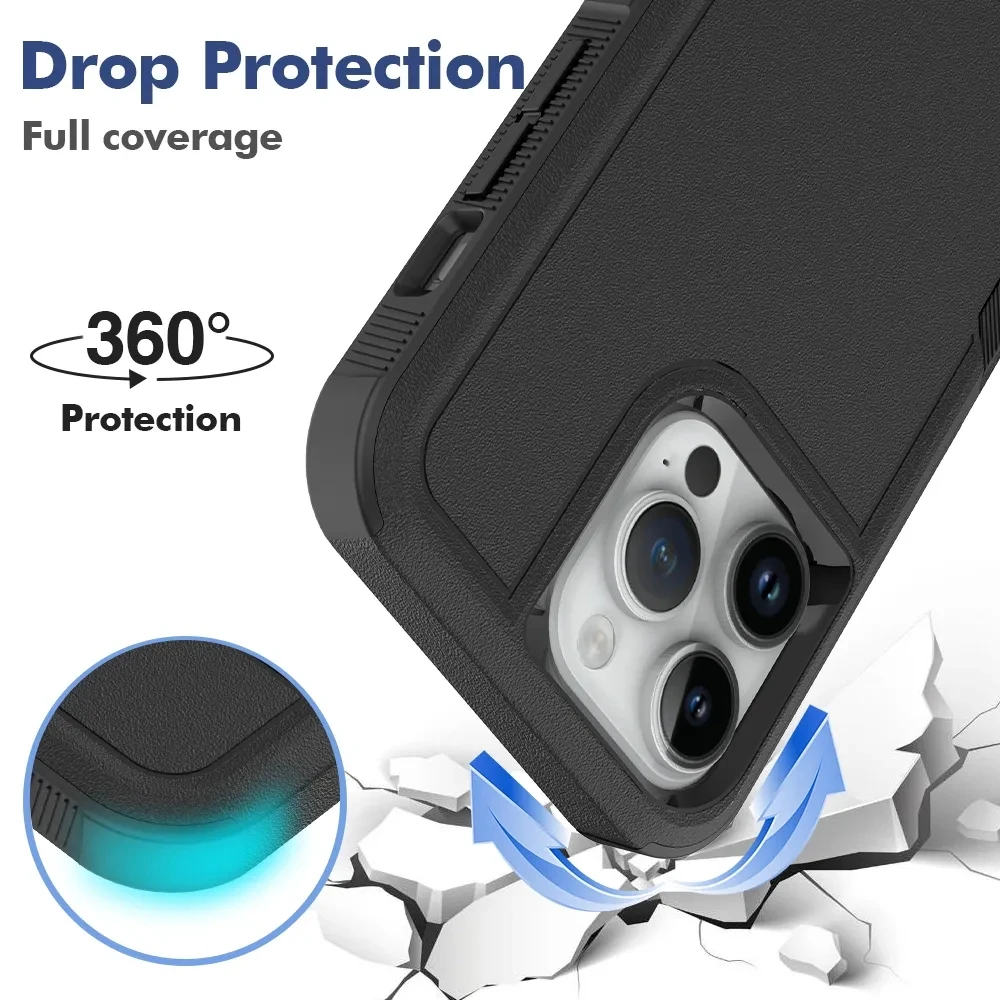 Funda Protectora Resistente iPhone Pro – AntiGolpes Premium TPU
