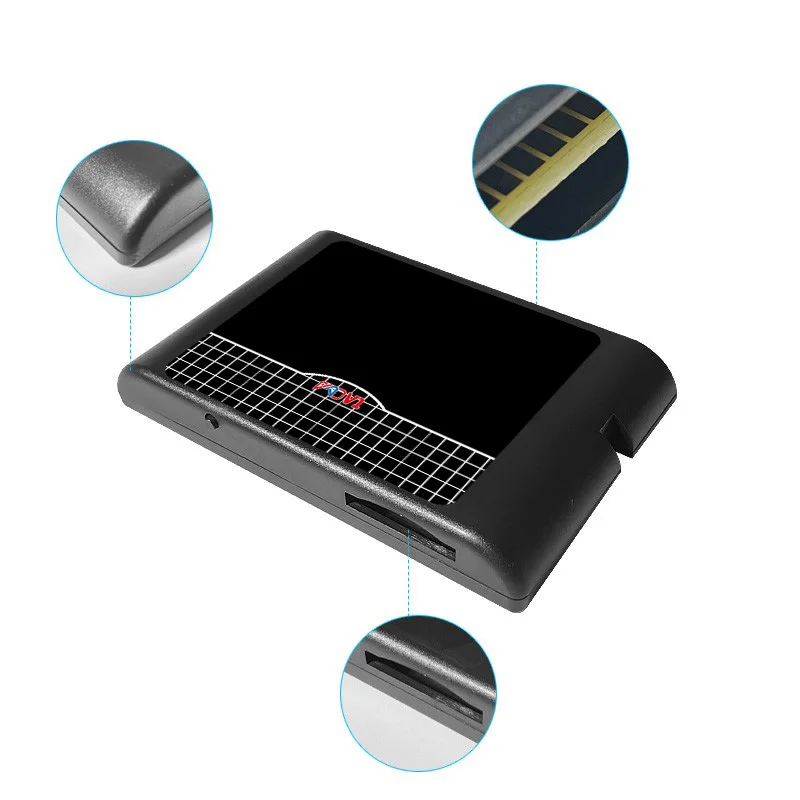 REMANK MD V1 emulador para Mega Drive cartucho MD tarjeta Flash para SEGA Genesis Mega Drive consola accesorios MD V1 Flash - imagen 5