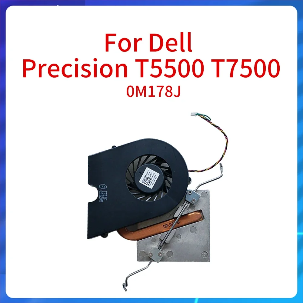 Ventilador disipador de calor 0M178J M178J para Dell Precision T5500 T7500 ventilador de radiador de Chip PVB050C05M-F00 ventilador de refrigeración ventiladores enfriadores de CPU originales