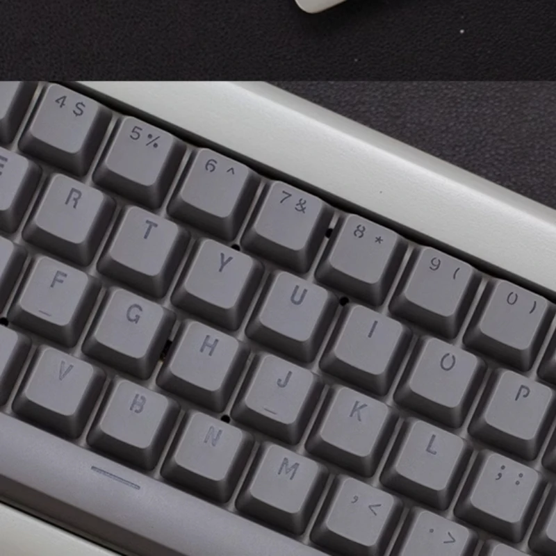 61 teclas PBT, teclas de perfil Cherry transmisoras de luz, 60% teclas de interruptor magnético personalizadas para teclados mecánicos Wooting