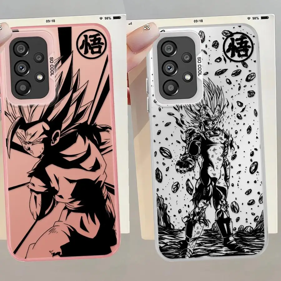 Funda de teléfono genial de Anime para Samsung Galaxy A13 A16 A34 A25 A32 A23 A22 A15 A12 A24 A14 carcasa blanda - imagen 5
