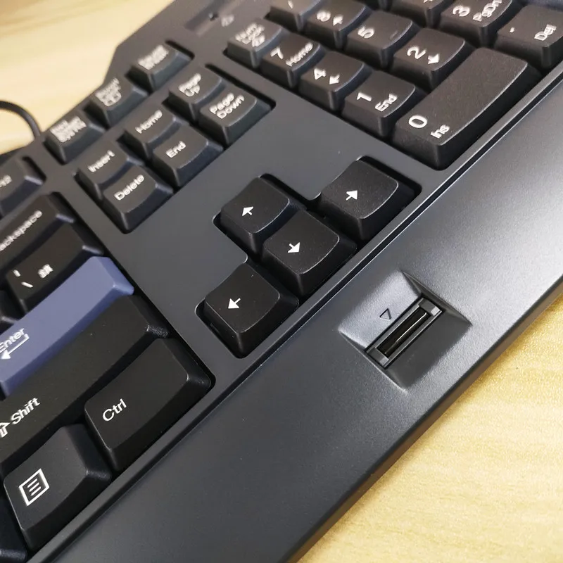Teclado de identificación de huellas dactilares USB con diseño tradicional chino kuf1256 para Lenovo compatible con windows10 87 windows hello - imagen 4