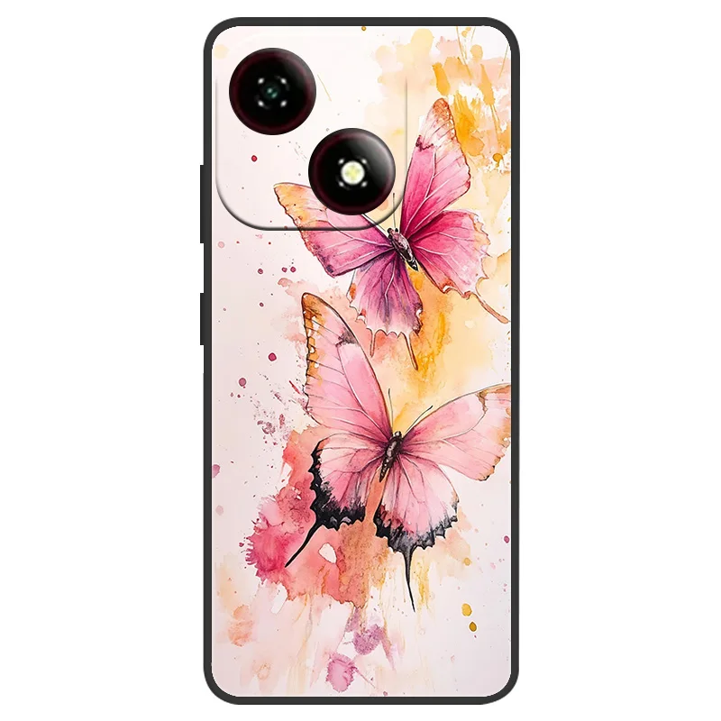 Para ZTE Blade A35e funda de mármol suave mate funda trasera de silicona para ZTE Blade A35 A55 A35e cobertura completa carcasa de teléfono BladeA35e - imagen 4