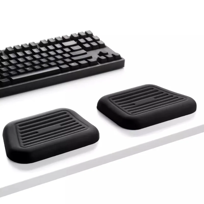 MiFuny-repos de manos para teclado dividido, almohadilla de escritorio suave de tipo dividido personalizado, reposamuñecas ergonómico para teclados mecánicos, regalos de juegos de oficina