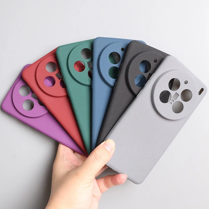 Funda para Vivo X200 Ultra Pro X200 X200S, Funda de silicona suave mate con arena, protección completa para cámara, Funda anticaída antihuellas