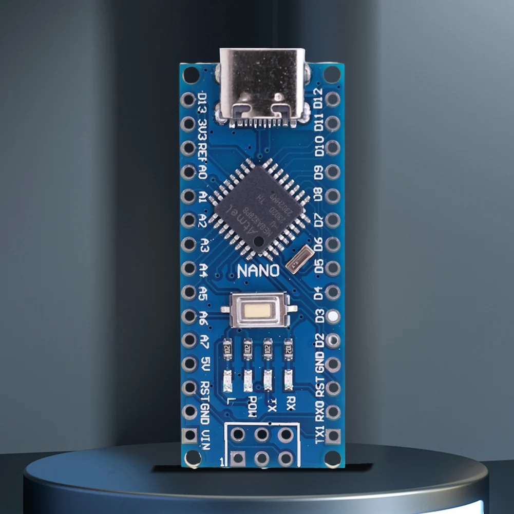 Controlador Compatible con placa Arduino Nano 3,0 Atmega328, módulo WAVGAT, placa de desarrollo PCB, placa de Expansión Simple CH340 - imagen 3