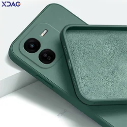 Funda VIVO Y37 Pro 5G de silicona con protección de cámara