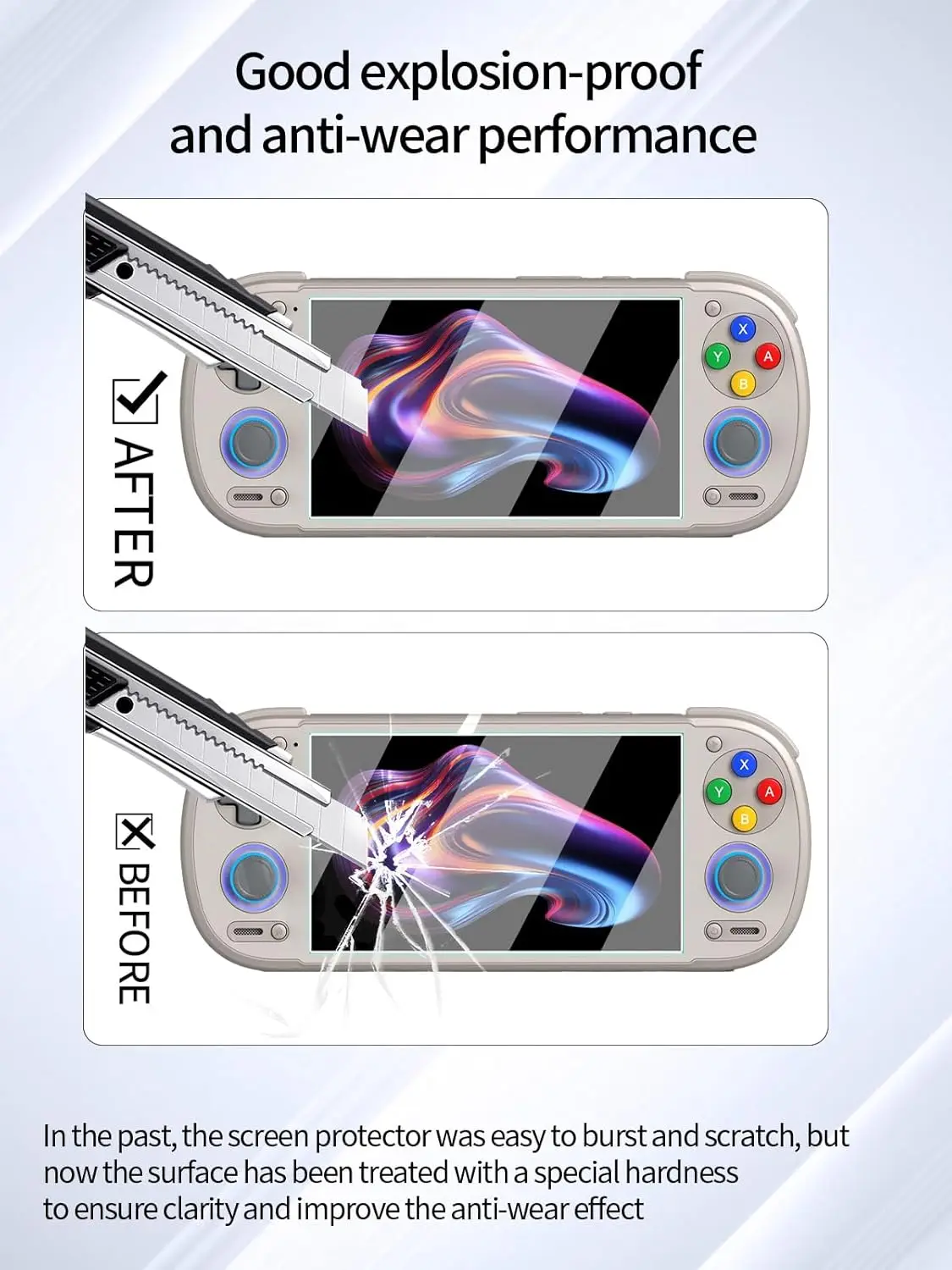 Protección de vidrio templado 2.5D 9H para Retroid Pocket 6, película protectora de pantalla antiarañazos para accesorios Retroid Pocket6 2025 - imagen 2