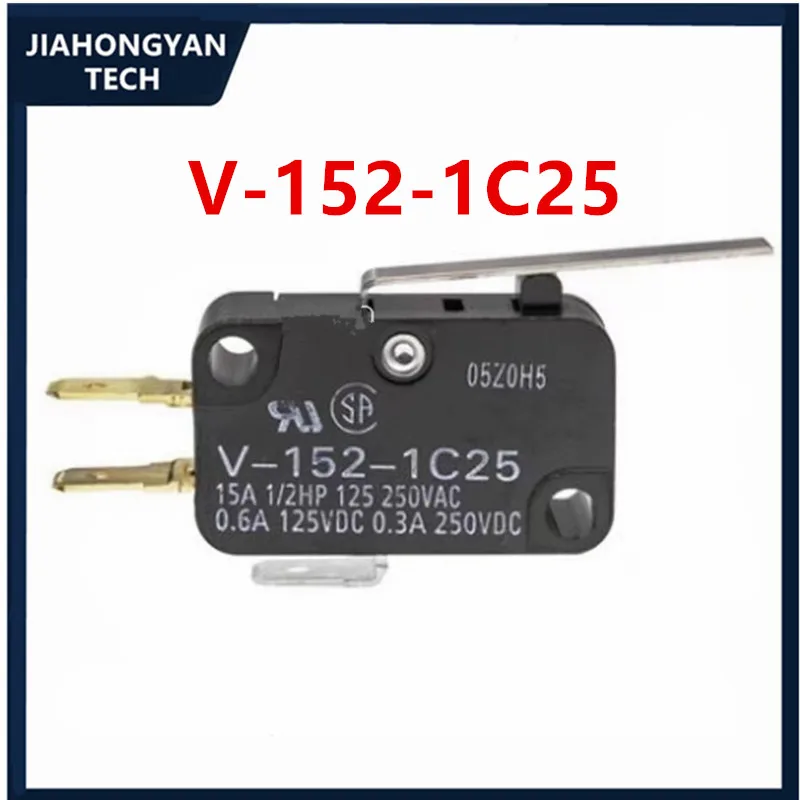 5 uds microinterruptor de límite Original V-15-1C25 V-151-1C25 V-152-1C25 V-153-1C25 V-154-1C25 V-155-1C25 V-156-1C25 - imagen 3