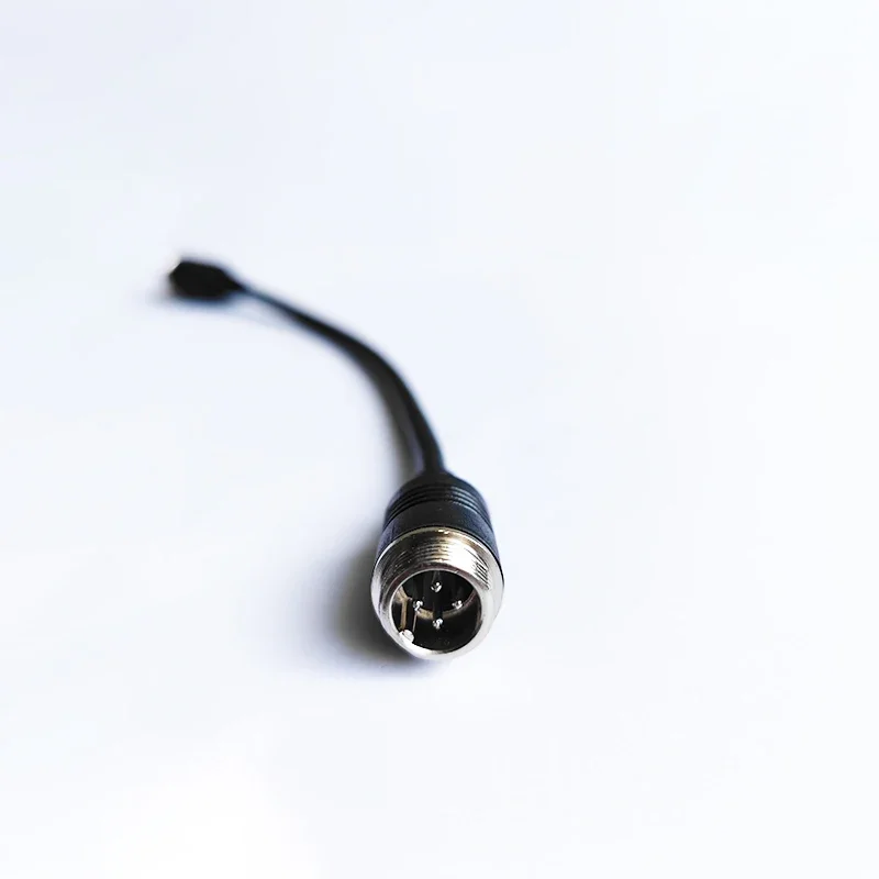 Conector de aviación tipo tornillo M12 de 4 pines, Cable de extensión macho a macho o hembra a hembra para cámara de visión trasera, sistema CCTV - imagen 5