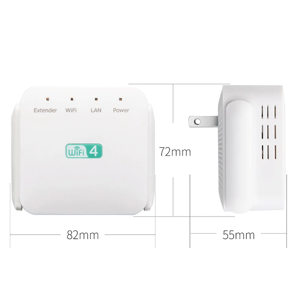 Enrutador repetidor WiFi de 300Mbps, punto de acceso de 2,4G, amplificador inalámbrico de banda ancha Ap, amplificador de largo alcance, extensor de red para el hogar - imagen 4