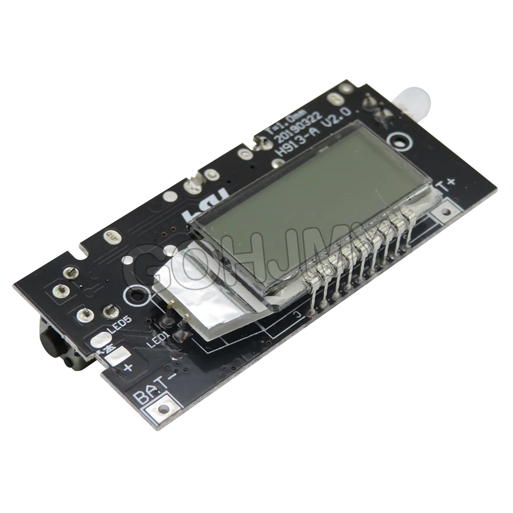 Nuevo cargador de batería 18650, módulo de alimentación PCB, USB Dual 5V 1A 2.1A, accesorios para banco de energía móvil para teléfono, placa de módulo LCD LED DIY - imagen 2