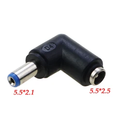 Conector DC 5.5x2.1mm Angulo 90 Grados Multiple Medidas