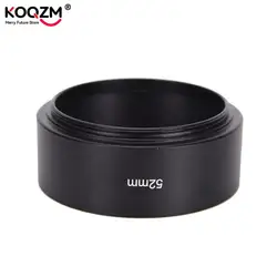 Cubierta Lente Cámara Metal – Compatible Canon Nikon Olympus