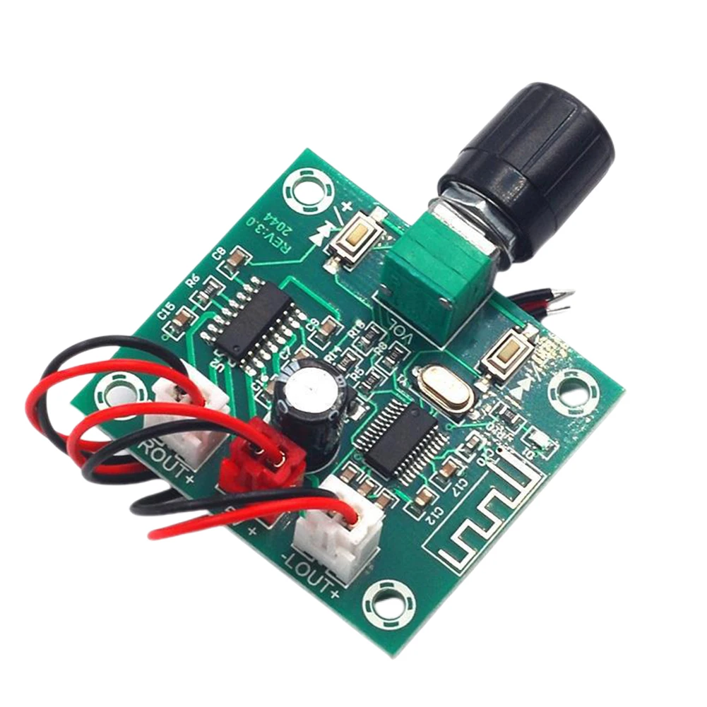 Placa amplificadora de potencia de Audio PAM8403, 2x5W, compatible con Bluetooth 5,0, placa amplificadora de altavoz inalámbrico DIY, DC5V, 2 canales - imagen 2