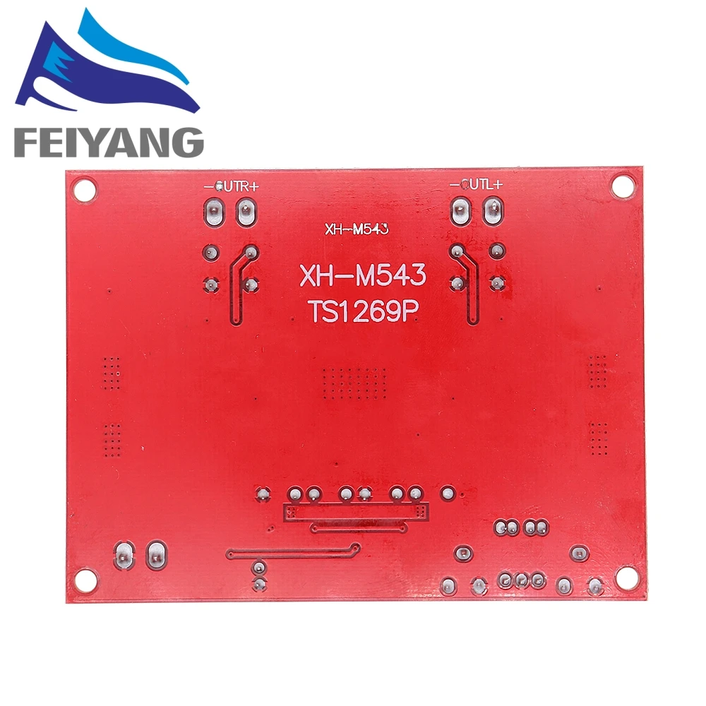 Chip Original TPA3116 D2 XH-M543, placa amplificadora de Audio de potencia Digital de doble canal, 12V, 24V, 120W x 2, 120W, x2, TPA3116D2 - imagen 3