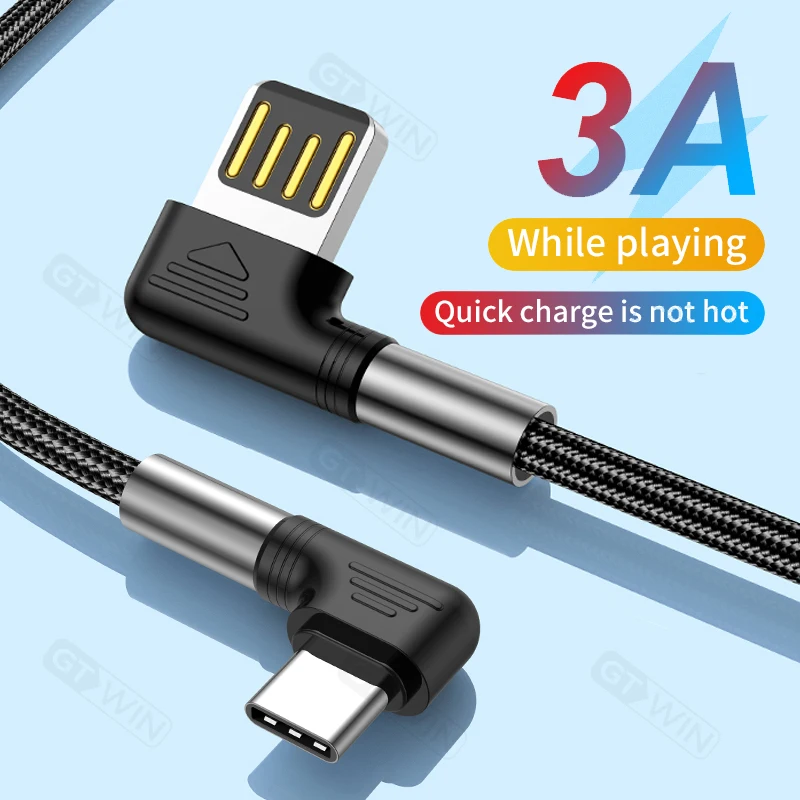 Cable USB C Doble Codo - Vista principal