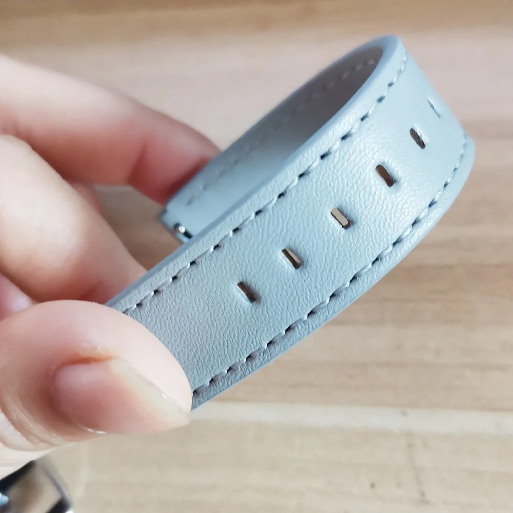Correa de reloj de cuero de 16mm para HUAWEI TalkBand B6 B3, correa de repuesto, accesorios para reloj inteligente - imagen 5