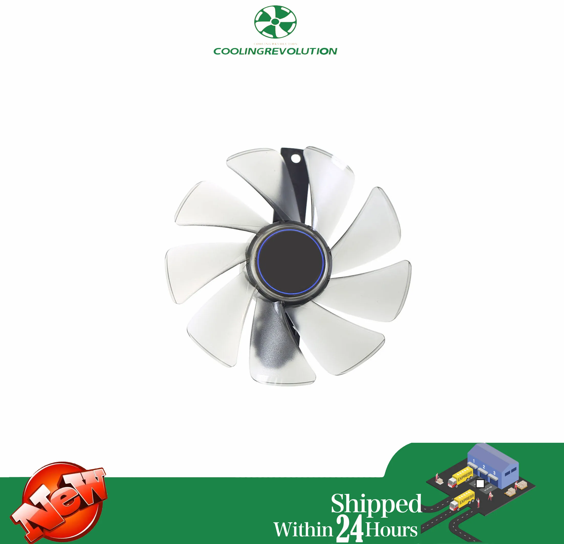 CF1015H12D CF9010H12D RX5700 ARGB ventilador de tarjeta gráfica para Sapphire RX 5700 XT 8GB NITRO + ventilador de refrigeración de tarjeta de vídeo de edición especial - imagen 5