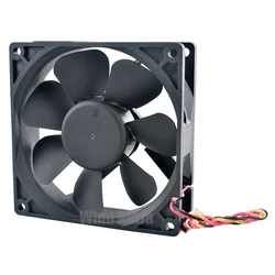 DSB0912M Ventilador de 92 mm para PC, 12 V, 3 pines, 2500 RPM