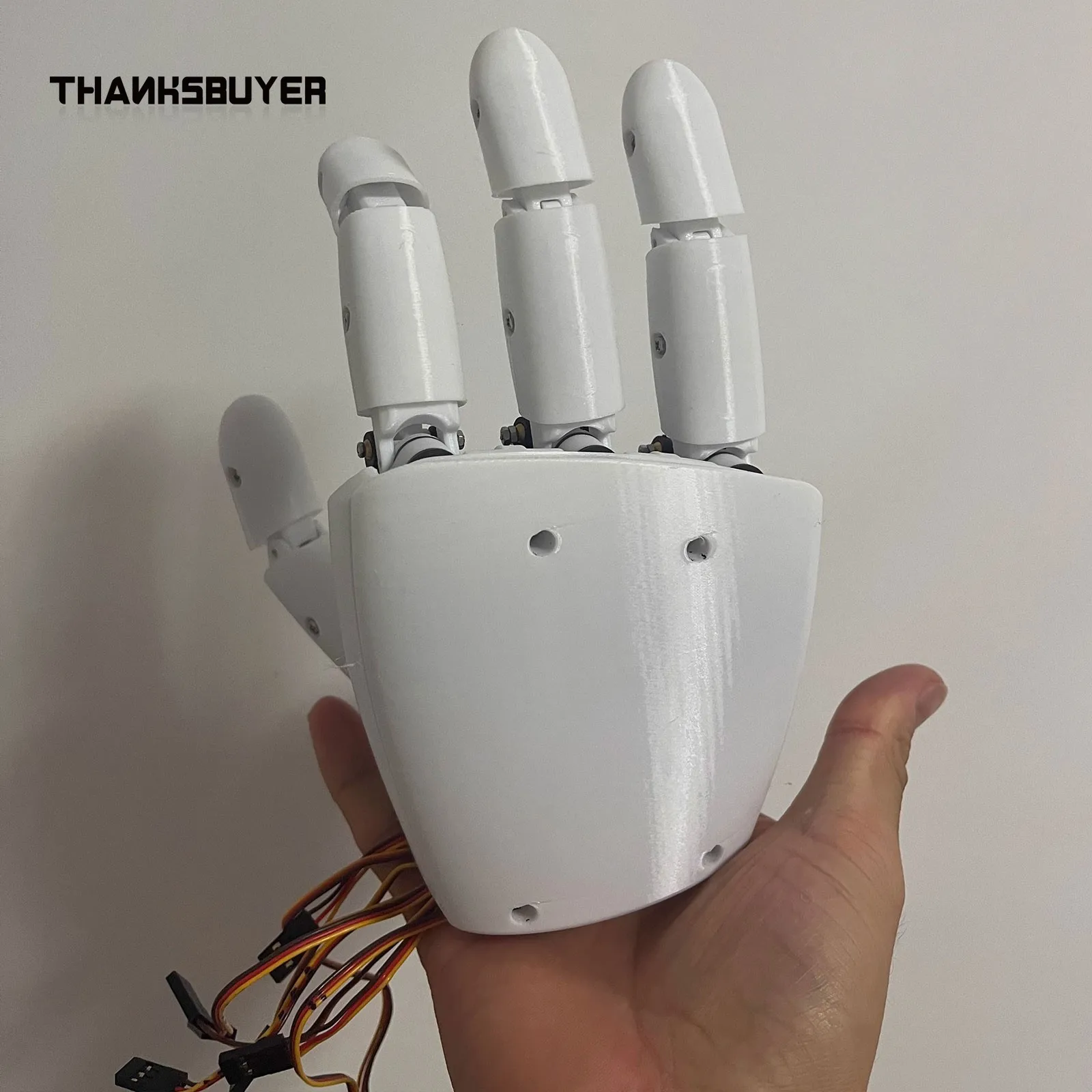 AmazingHand 8DOF Robot impreso en 3D Mano mecánica (Motos PWM para diestros y zurdos Motores serie Feetech) - imagen 2