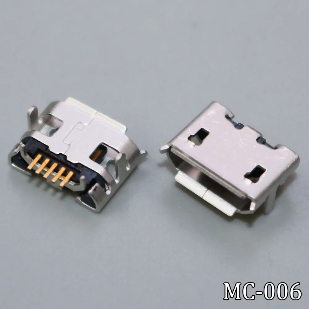 Mini Conector Micro USB de 5-20 piezas, puerto de carga, cargador hembra, 5 pines, para JBL Flip 2, Altavoz Bluetooth - imagen 2