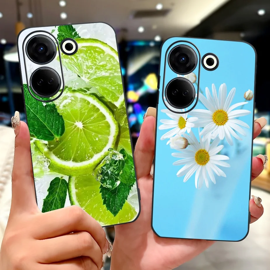 Para Tecno Camon 20 Pro 4G funda CK7n nueva funda pintada de lujo funda de teléfono suave de TPU para Tecno Camon 20 Premier Camon20 Pro 5G Shell - imagen 4