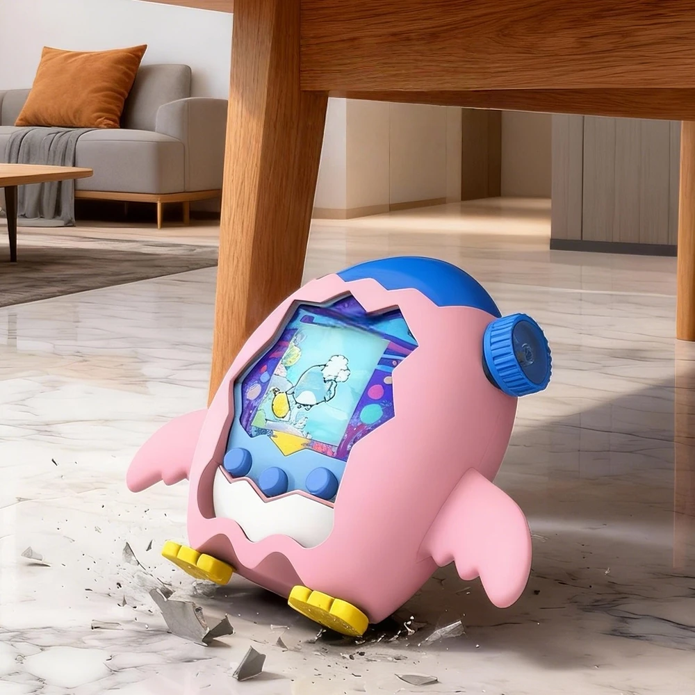 Funda protectora de silicona para Tamagotchi Paradise, equipo electrónico para mascotas, carcasa protectora anticaída con cordón antipérdida - imagen 4