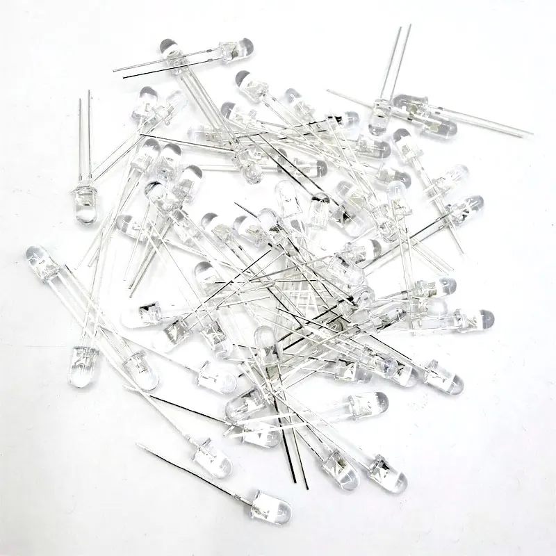 Diodo emisor infrarrojo LED para Arduino, Fototransistor emisor de luz infrarroja de 10 piezas, F3 mm, F5 mm, 850nm, 940nm, receptor IR - imagen 4