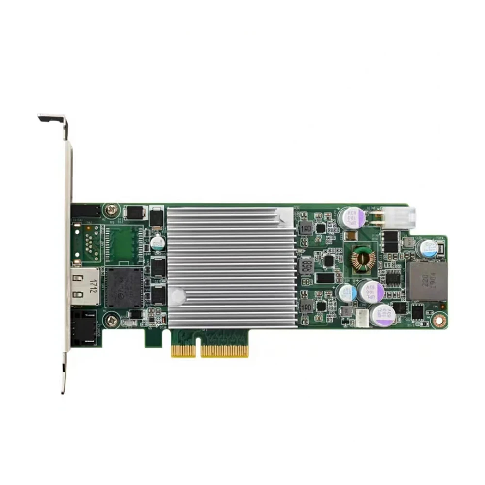 Para Advantech diez Gigabit NIC PCIE-1181-AE 1 puerto 10 Gige tarjeta de adquisición de imagen Visual POE PCIE-1181 - imagen 3