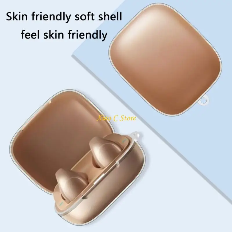 Y1AE Cinete manga caja suave y1AE para auriculares inalámbricos C40i Antislip Piel antiestrutinante resistente agua - imagen 4