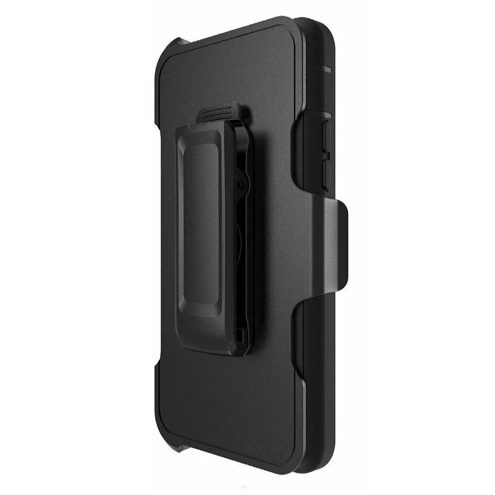 Armadura resistente 3 en 1 a prueba de golpes + funda con clip para cinturón para iPhone 16 14 13 12 11 15Pro MAX 12/13 MINI XSMAX XR X XS SE 6 7 8 PLUS - imagen 4