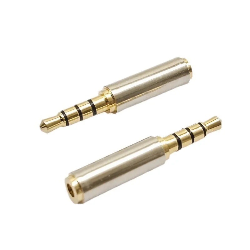 1/2/5 Uds 3,5mm a 2,5mm/macho a hembra Adaptador de Audio convertidor DIY reparación estéreo auriculares altavoz Jack enchufe C5 - imagen 3