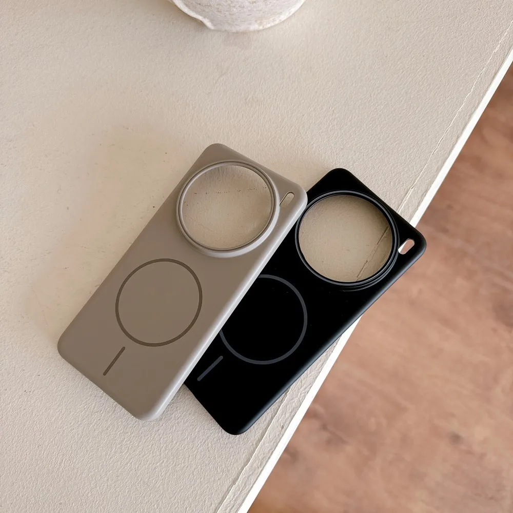 Para VIVO X200 Pro funda dura de PC delgada magnética carga inalámbrica funda protectora trasera para VIVO X200 PRO MINI carcasa de teléfono - imagen 4