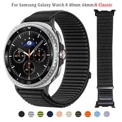 Correa de nailon Samsung Galaxy Watch 8 – Bucle ondulado