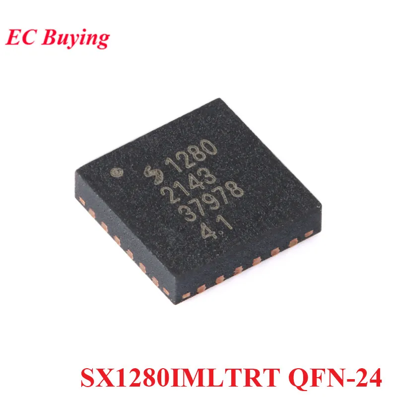 1-10 Uds SX1262 SX1268 SX1276 SX1280 SX1262IMLTRT SX1268IMLTRT SX1280IMLTRT QFN-24 28 Chip SX1276IMLTRT SX1278IMLTRT transceptor - imagen 5