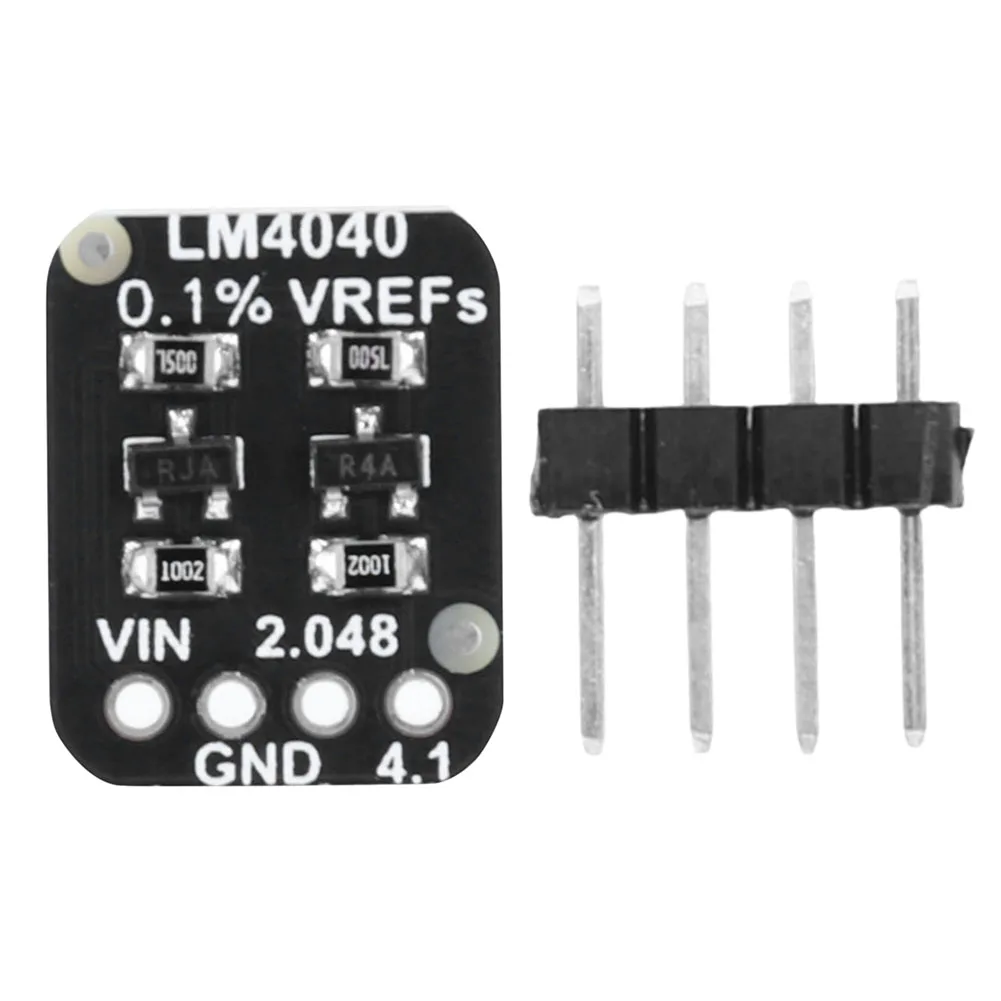 Módulo de referencia de voltaje de precisión LM4040, placa de fuente de referencia de voltaje de precisión de 2,048V y 4,096V para microcontrolador - imagen 2