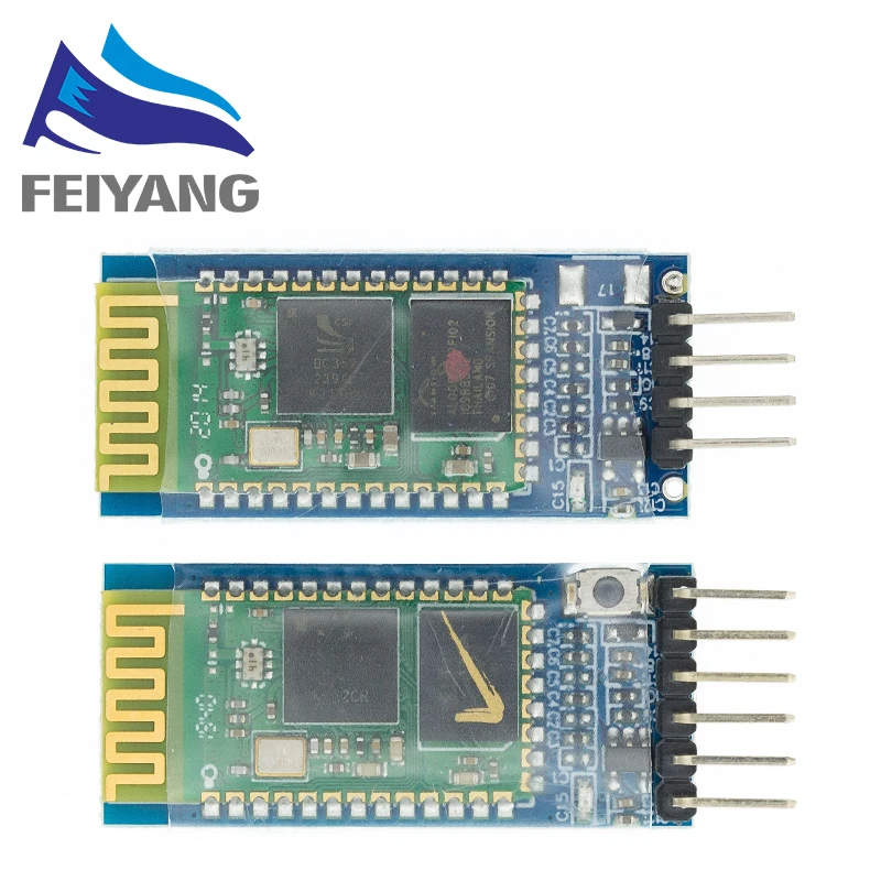 HC-05 HC-06 Módulo esclavo transceptor inalámbrico Bluetooth RF HC05 / HC06 RS232 / TTL a UART convertidor y adaptador para Arduino - imagen 4
