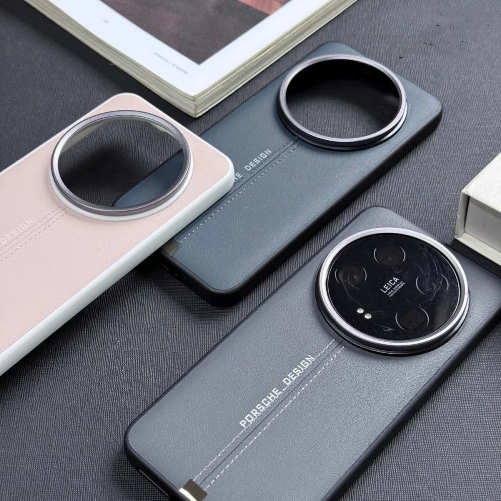 Para Huawei Honor Magic 7 Pro funda de lujo de cuero PU magnético carga inalámbrica funda protectora trasera para Magci 7 Lite 7Pro Shell - imagen 4