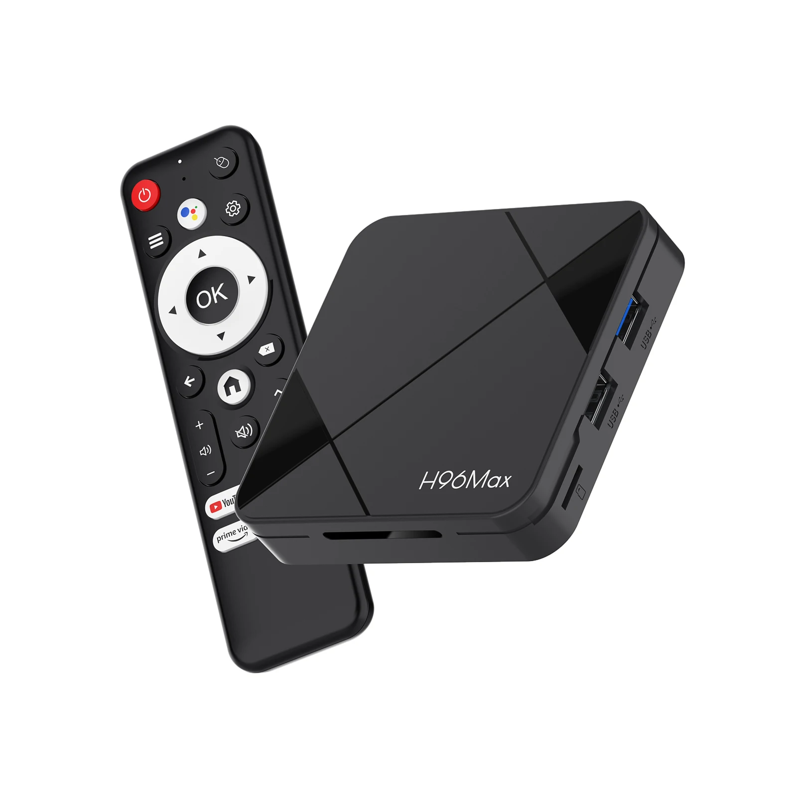 H96 MAX RK3518 TV Box Android 14 ATV TV Box 4K Wifi6 BT5.4 USB3.0 asistente de voz de Google reproductor multimedia decodificador - imagen 5