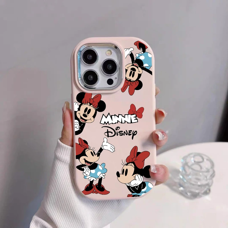 Funda de teléfono Disney Mickey Minnie para Samsung Galaxy A56 A54 A16 A15 5G A25 A35 A36 A26 S25 Ultra S24 S22 S23 Plus S24 S20 S21 FE - imagen 5