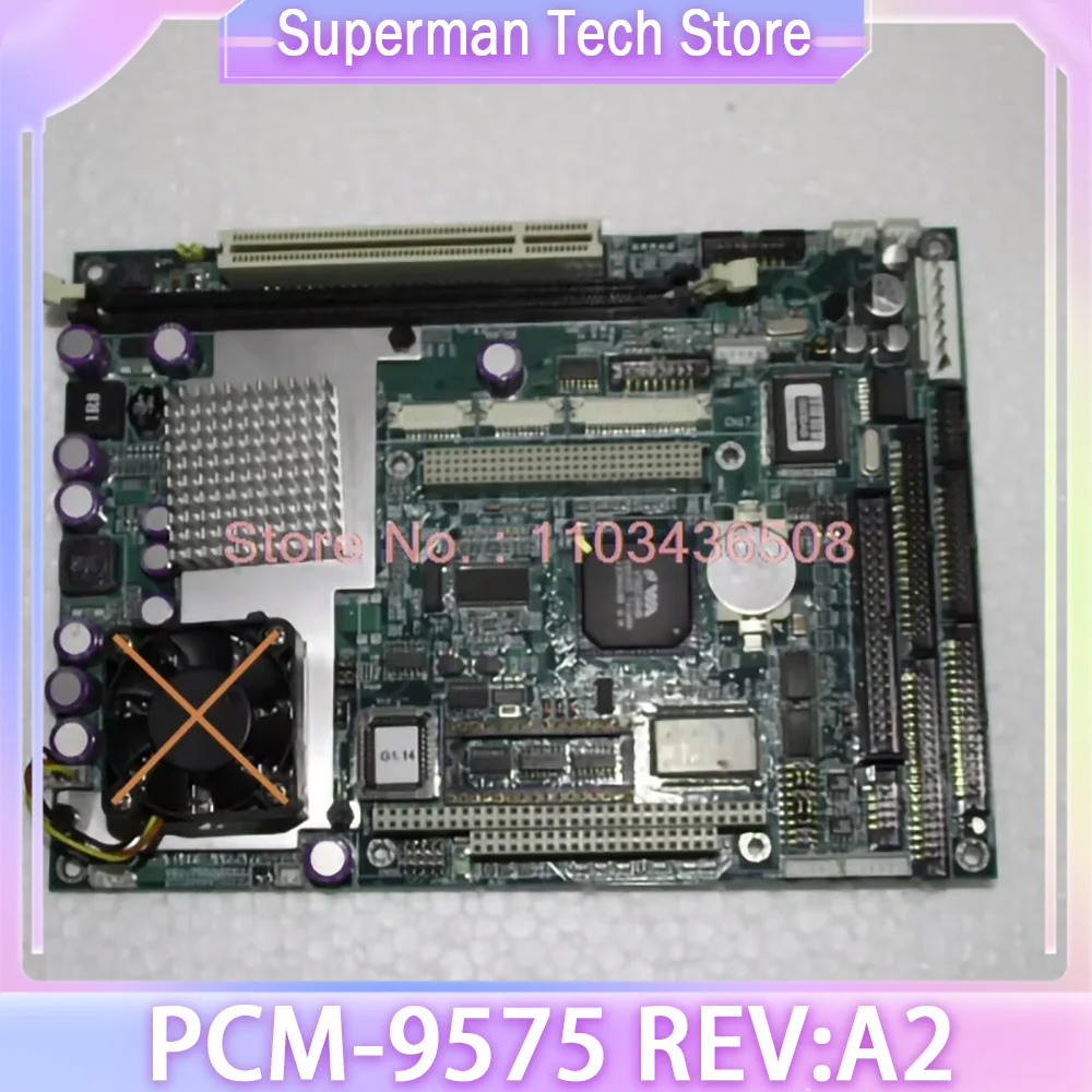 Original para placa base de Control Industrial integrada Advantech de 5 pulgadas PCM-9575 REV: A2 PCM-9575F - imagen 2