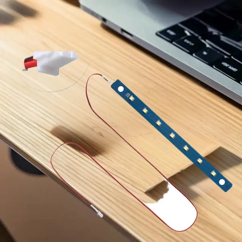 Tira LED E-Optimal FLASHFORGE Adventurer 5M AD5M - Barra de luz de 24 V para impresión 3D simplificada.