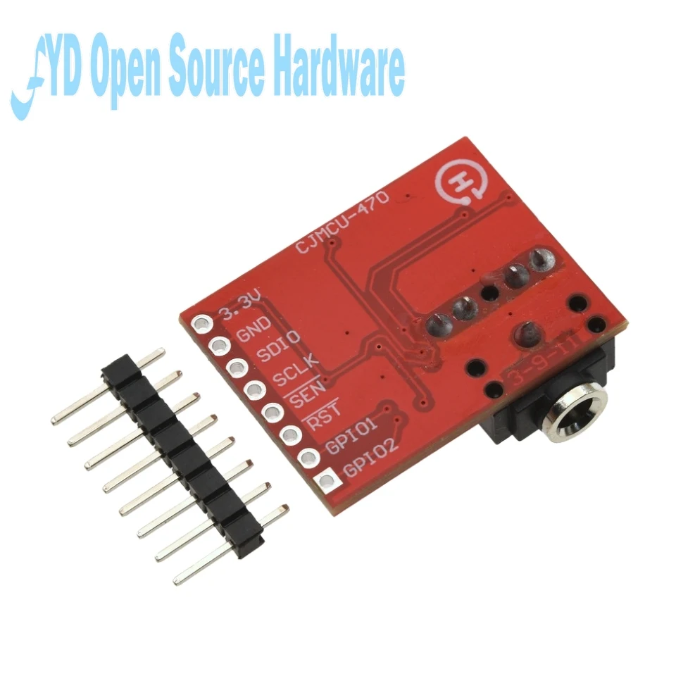 CJMCU-470 Si4703 Módulo de radio FM Placa de desarrollo estéreo de sintonización automática - imagen 3