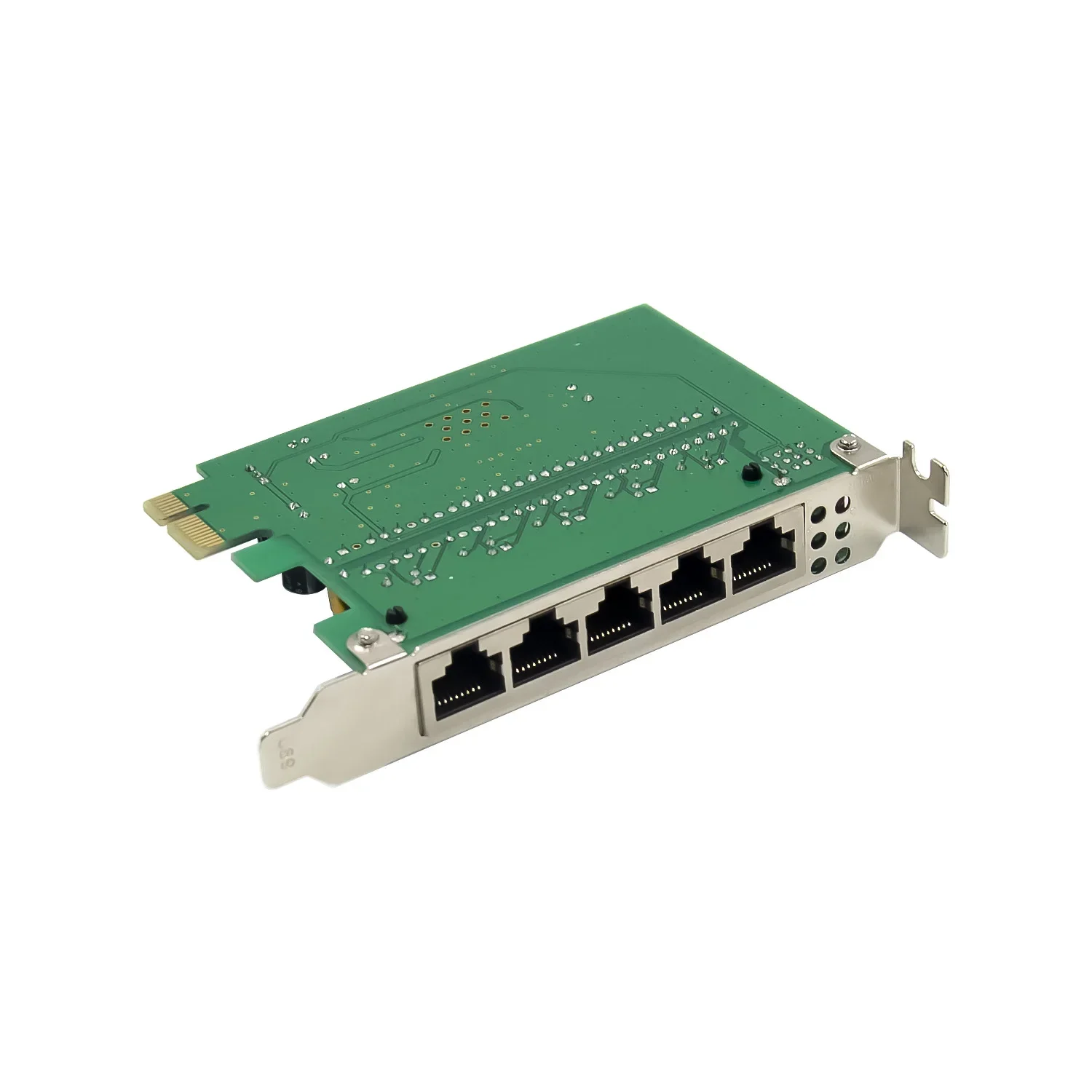 PCIe Fast Ethernet 10/100Mbps placa de interruptor IC Plus IP175 chipset 5 puertos RJ45 interruptor de red tarjeta lan - imagen 3