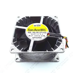 Ventilador metálico 80x80x38mm 12V alta temperatura