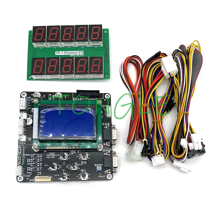 Placa base automática del cambiador de cajero automático de monedas de intercambio de billetes de billetes para máquinas expendedoras de arcade, compatible con el desarrollo personalizado - imagen 2