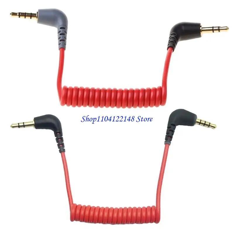 Reemplazo P9FA 3.5 mm TR a 3.5 mm Cable adaptador TRRS para Rode SC7 SC2 por micrófono video - imagen 4