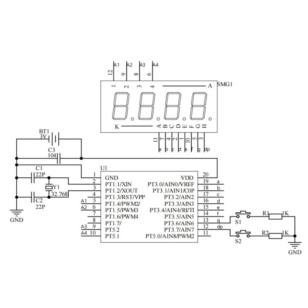 Nuevo Kit de reloj de tubo Digital LED DIY, microcontrolador, reloj electrónico, componente de práctica de soldadura de formato 12/24 horas - imagen 4